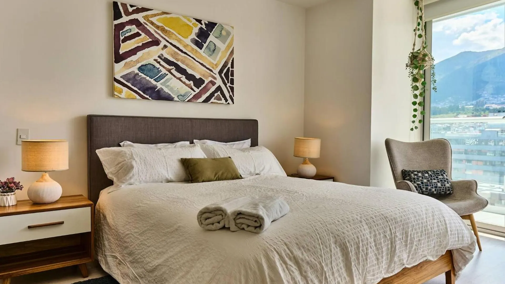Room In Apartment - Beautiful Apt-Balcony In La Carolina 70 Qled Tv Quito 0*,  Ecuador